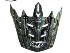 Helm Klep MX-1 Plague Zilver - MT Helmets