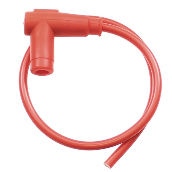 Bougie DOP + Kabel 7mm 2T Rood/Oranje Elec