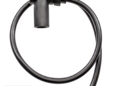 Bougie DOP Rubber 90gr + Kabel 7mm 2T Zwart Elec