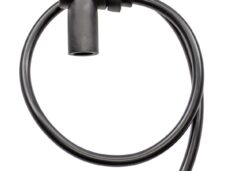 Bougie DOP Rubber 90gr + Kabel 7mm 2T Zwart Elec