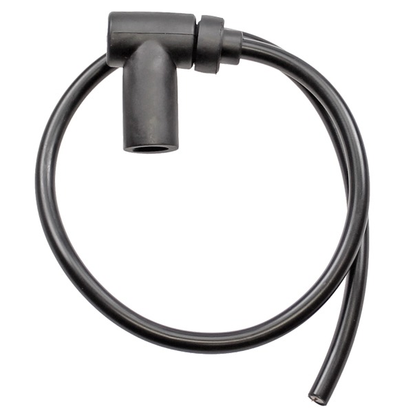 Bougie DOP Rubber 90gr + Kabel 7mm 2T Zwart Elec