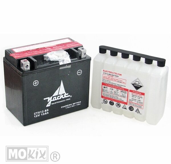 Accu CTX12 -BS (YTX12 -BS) 150x88x130 Yacht