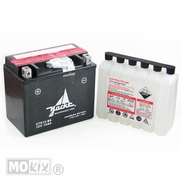 Accu CTX12 -BS (YTX12 -BS) 150x88x130 Yacht