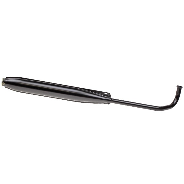 Uitlaat Tomos A35 STD e1 22mm Zwart Silex