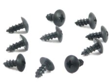 Parkerset 5.0x12 Zwart 10st - Bollard