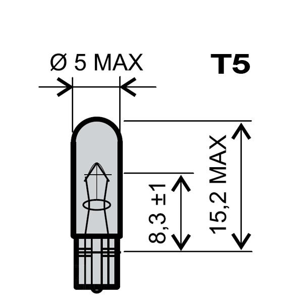 Lamp T05 12V 2.3W (1)