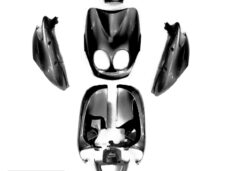 Plaatwerk KIT YA NEO'S (Nieuw Type) 7dl MET.Zwart - MKX