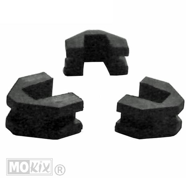 Triángulo variador China 4T GY6 50cc 3 piezas - Supertec