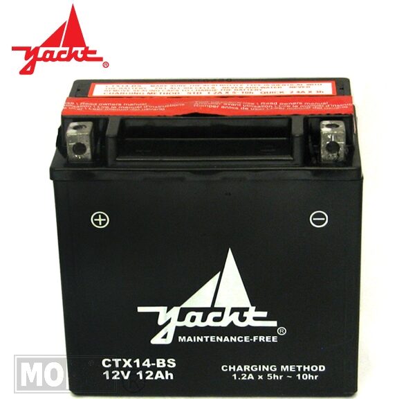Batteri CTX14 -BS (YTX14 -BS) 148x85x144 Yacht