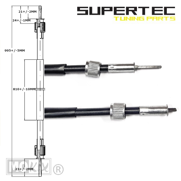 Kabel KM Teller PGO BIG MAX Supertec