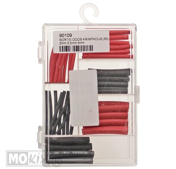 Sortie-Doos Krimpkous (60) 2mm 3.5mm 5mm