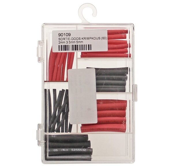 Sortie-Doos Krimpkous (60) 2mm 3.5mm 5mm