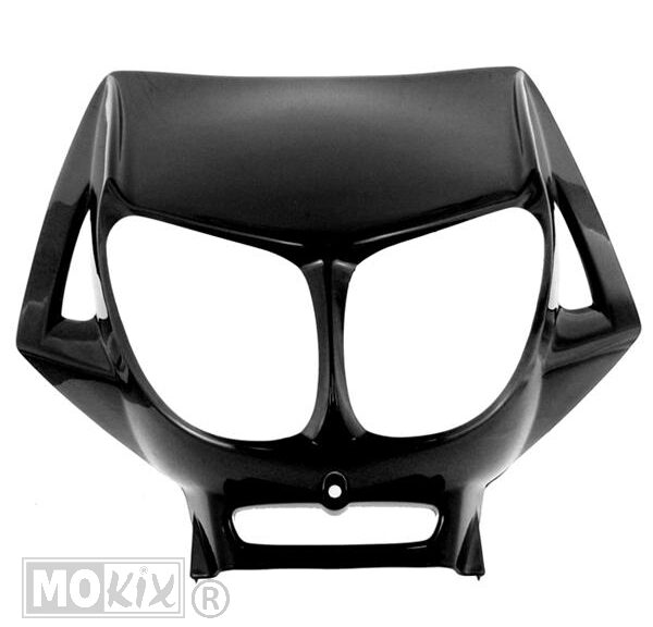 Koplampspoiler Derbi Senda-R 2003-2010 Zwart - MKX