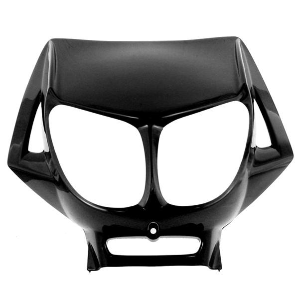 Koplampspoiler Derbi Senda-R 2003-2010 Zwart - MKX