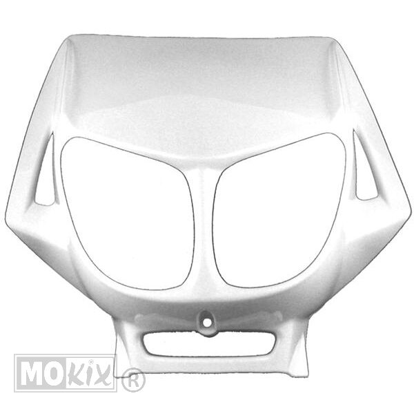 Headlight spoiler Derbi Senda-R 2003-2010 WHITE - MKX