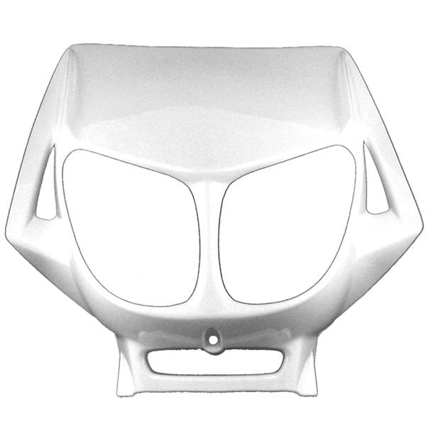 Koplampspoiler Derbi Senda-R 2003-2010 WIT - MKX