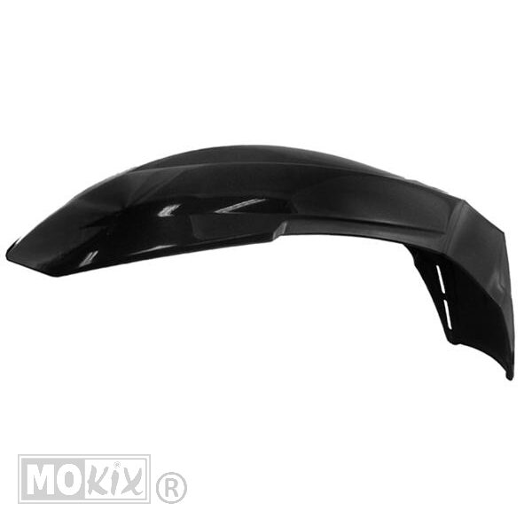 Voorspatbord Derbi Senda SM/Rieju RR Zwart - MKX