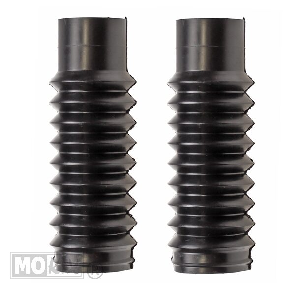 Voorvorkrubberset Yamaha FS1 Zwart 155mm Set ST - Supertec