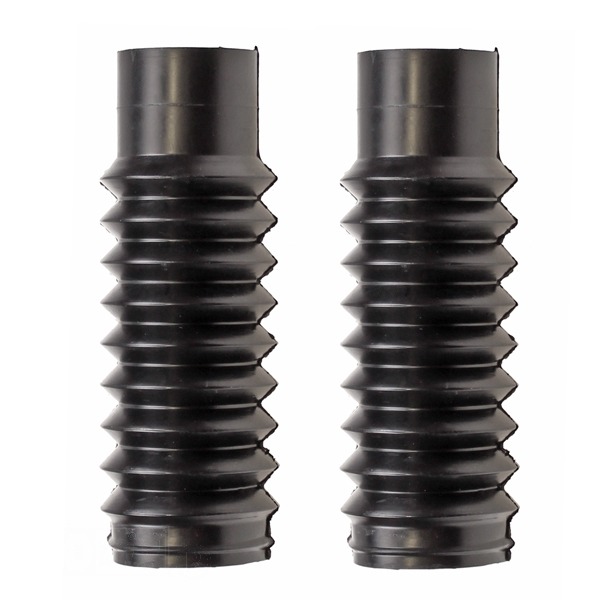 Voorvorkrubberset Yamaha FS1 Zwart 155mm Set ST - Supertec