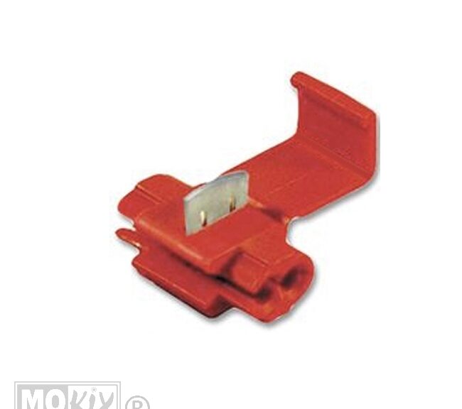 90258 CONNECTOR BLOKKEN SCOTS  1mm-2.5mm ROOD (100)