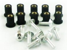 Plugset M5 ALU/Rawl Plug 10stuks