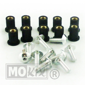 90276 PLUGSET M5 ALU/RAWL PLUG 10stuks