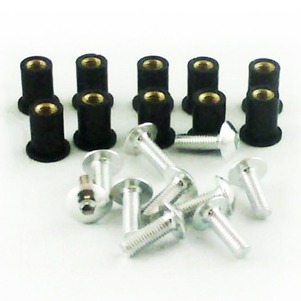 Plugset M5 ALU/Rawl Plug 10stuks