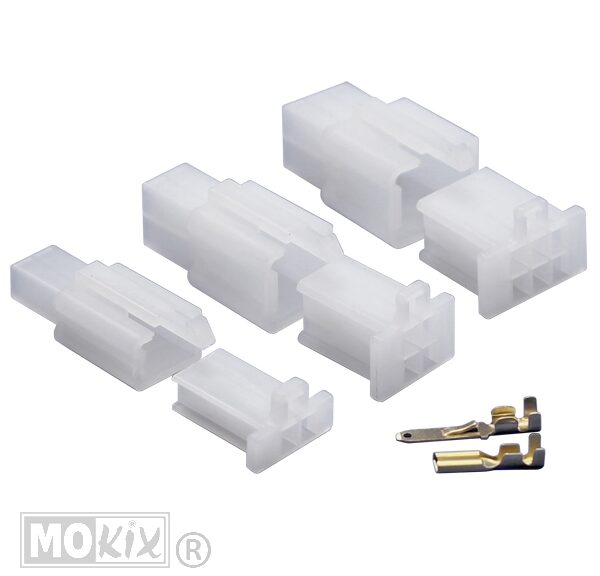 Connector Stekker Plugset 2/4/6 Pins 108delig