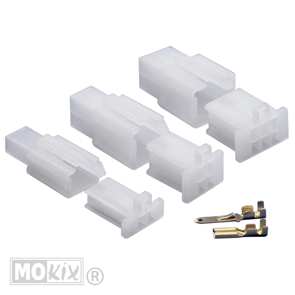 Connector Stekker Plugset 2/4/6 Pins 108delig