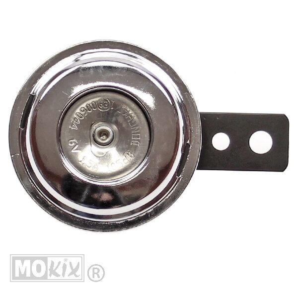 Claxon 6V Klein Model Ring (DC) 70mm CP Elec