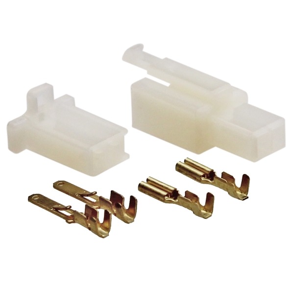 Connector Stekker Plugset 2 Pins 6delig
