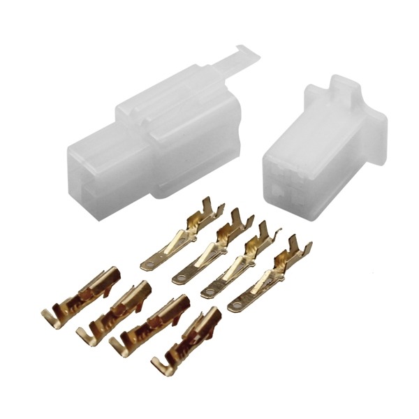 Connector Stekker Plugset 4 Pins 2.3mm 10delig