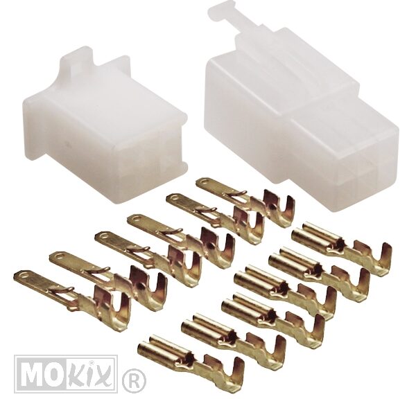 Connector Stekker Plugset 6 Pins 14delig Elec