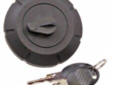 Tankdop Yamaha DT50M Nt Zwart + Slot - Supertec