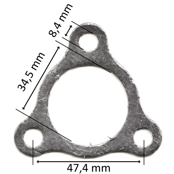 Pakking Uitlaat/Bocht Aprilia SR/China 2T (1)