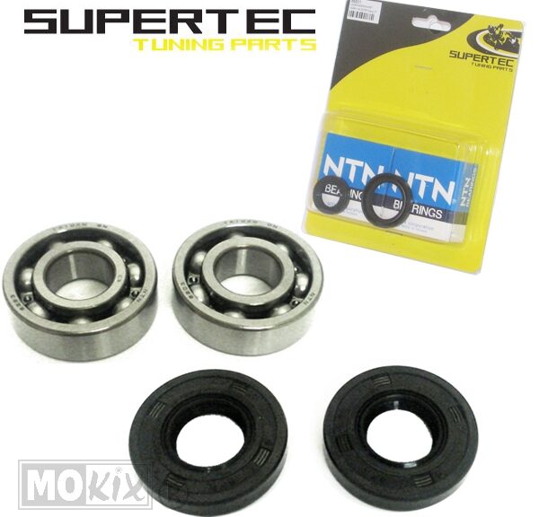 Lager/Keerringset Tomos A35 4delig 2x6203/C3 - Supertec