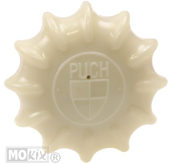 Tankdop Puch MV 50 WIT - Supertec