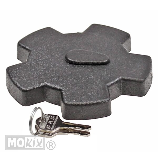 Tankdop Zundapp/Kreidler/Honda Zwart STP + Slot - Supertec