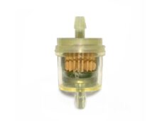 Benzinefilter UNI Voor 6mm Slang Rond GY6 (1) - Supertec