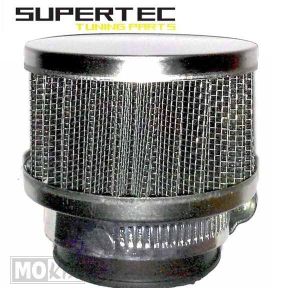 Powerfilter Recht Chroom 28mm Supertec