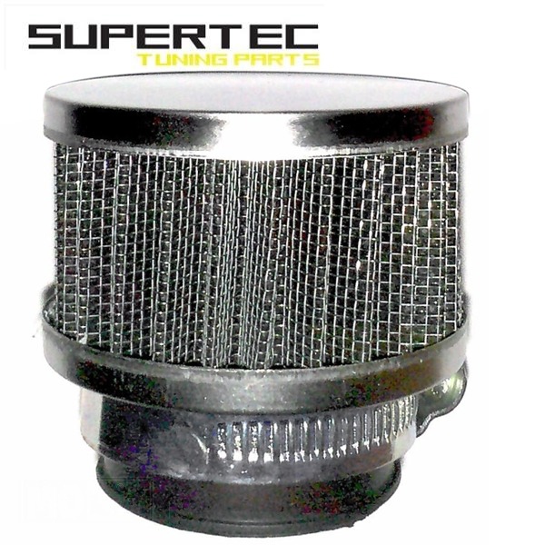 Powerfilter Recht Chroom 28mm Supertec