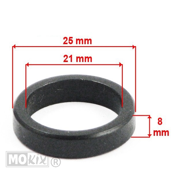 Begrenzingring 21x25x8 China 2T Supertec