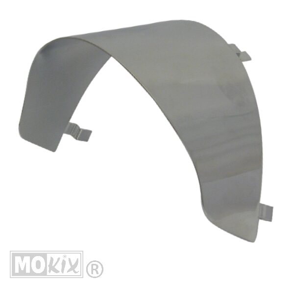 Koplamp Wenkbrauw Piaggio LX Chroom
