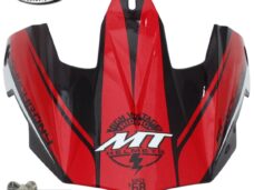 Helm Klep Synchrony Rood - MT Helmets