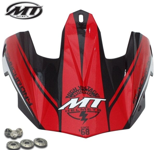 Helm Klep Synchrony Rood - MT Helmets