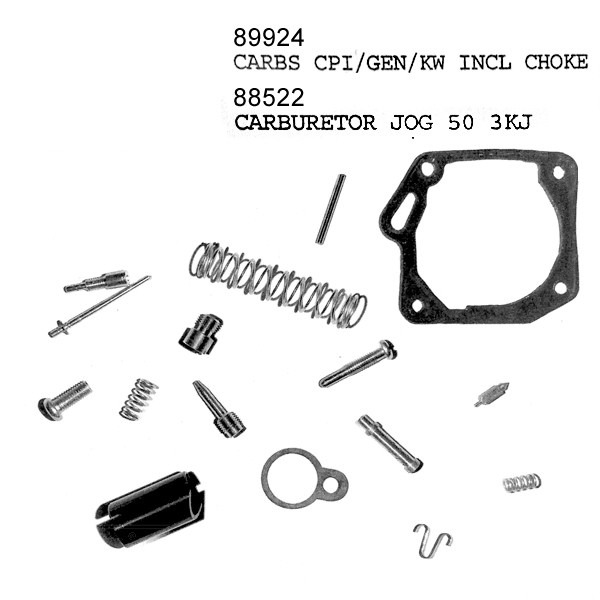 Carburateur Reparatieset Minarelli/CPI 2T 12mm