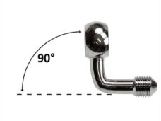 Remslang-Koppeling Recht 90 Graden Supertec
