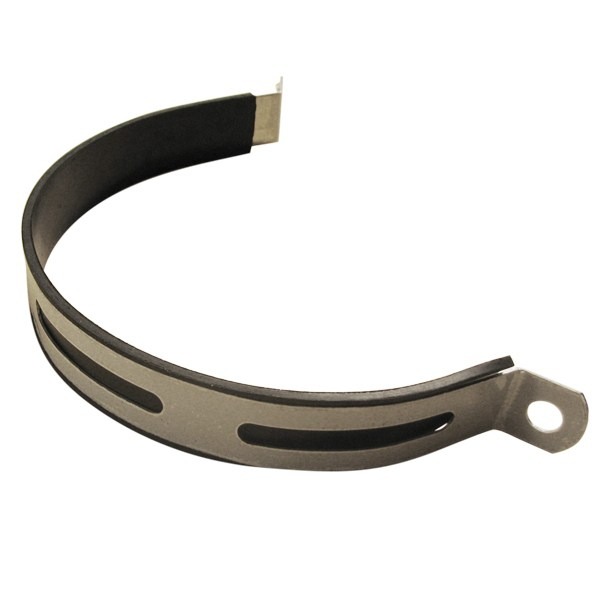 Uitlaatklem GY6/CHINA 4T + Rubber - Silex