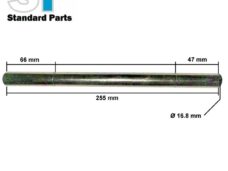 BUS SUB Frame/Motorophanging China 2T 255mm