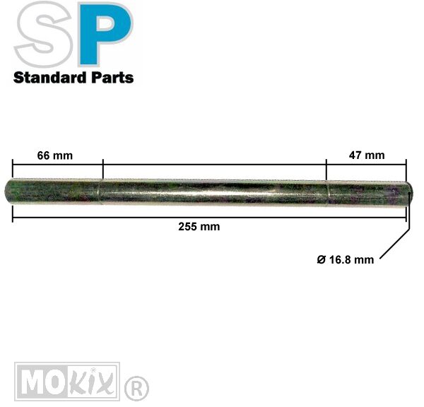 BUS SUB Frame/Motorophanging China 2T 255mm